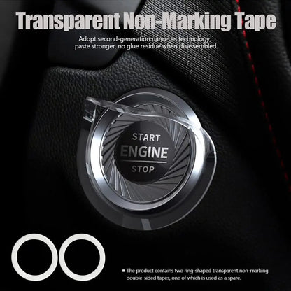 Car Start Stop Button Cover Creative Engine Start Stop Button Cover